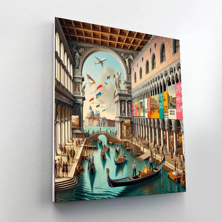 Venezia Biennale - Venice, Italy Numbered Painting Kits