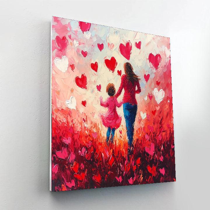 Mom's Heartbeat Paint By Numbers Kits