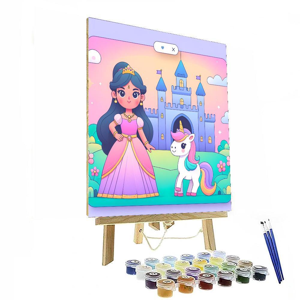 Royal Princess Dreams Paint By Numbers Art