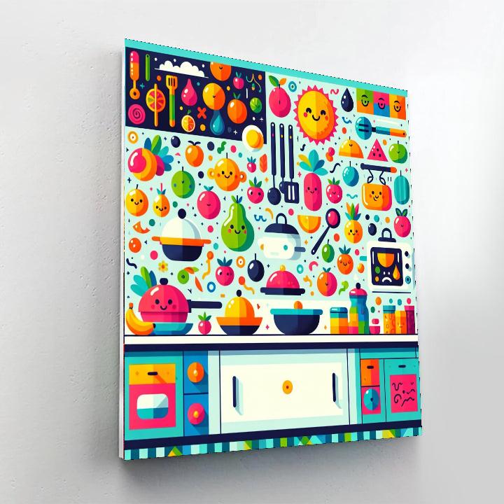 Creative Cooking Adventures Paint By Color