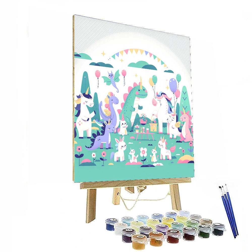 Magical Pet Party Paint By Number