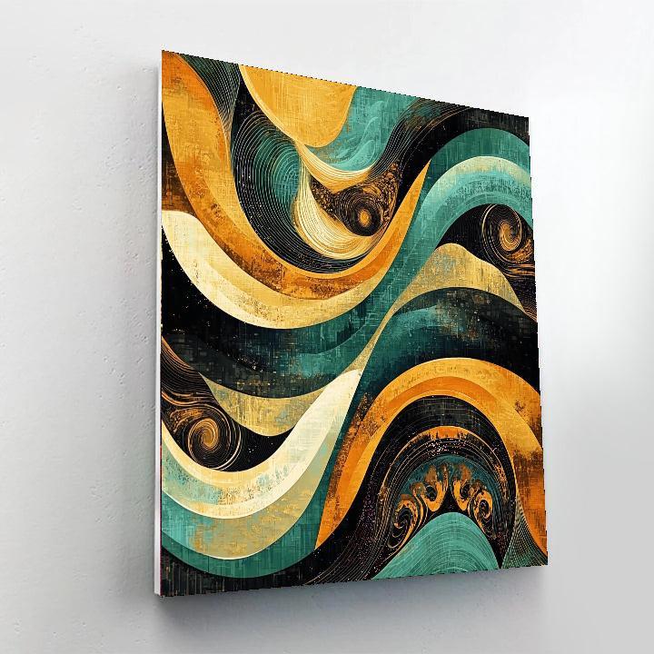 Max Ernst Inspired Surreal Patterns Of Life  Painting By Numbers Kit