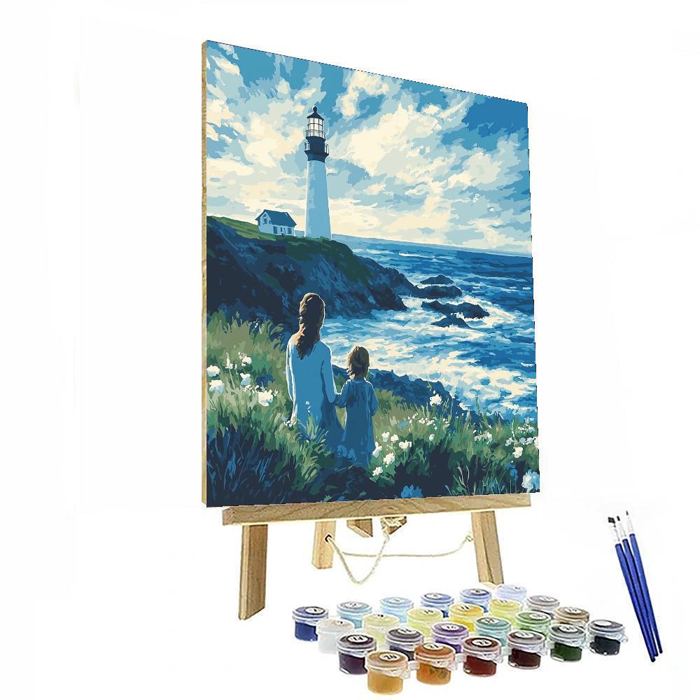 Lighthouse Of Love DIY Paint By Numbers