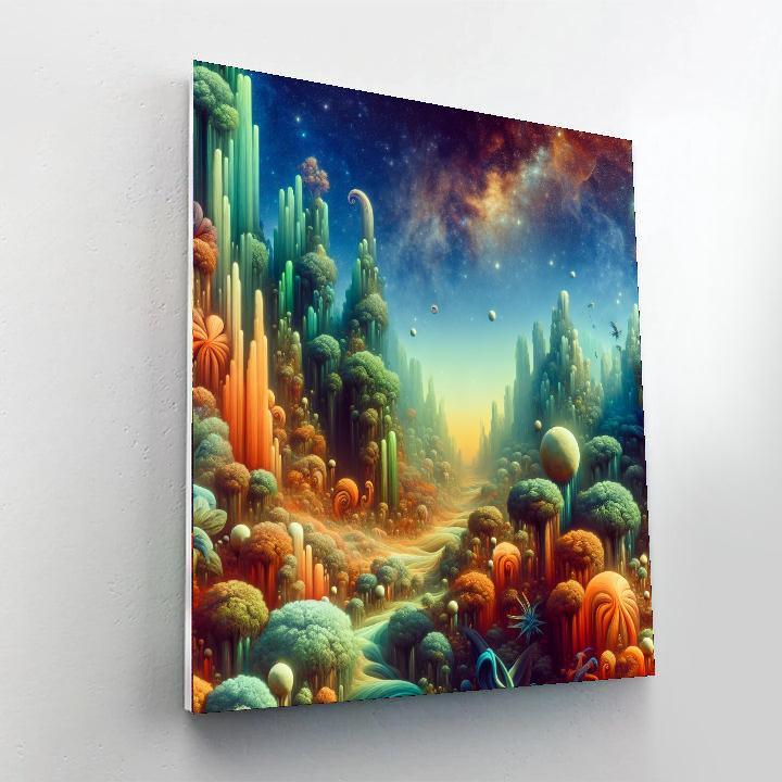 Cosmic Safari Paint By Number