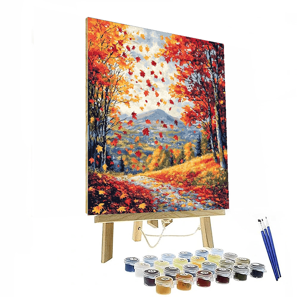 Paul Cézanne Inspired Autumn Breeze  Paint By Numbers