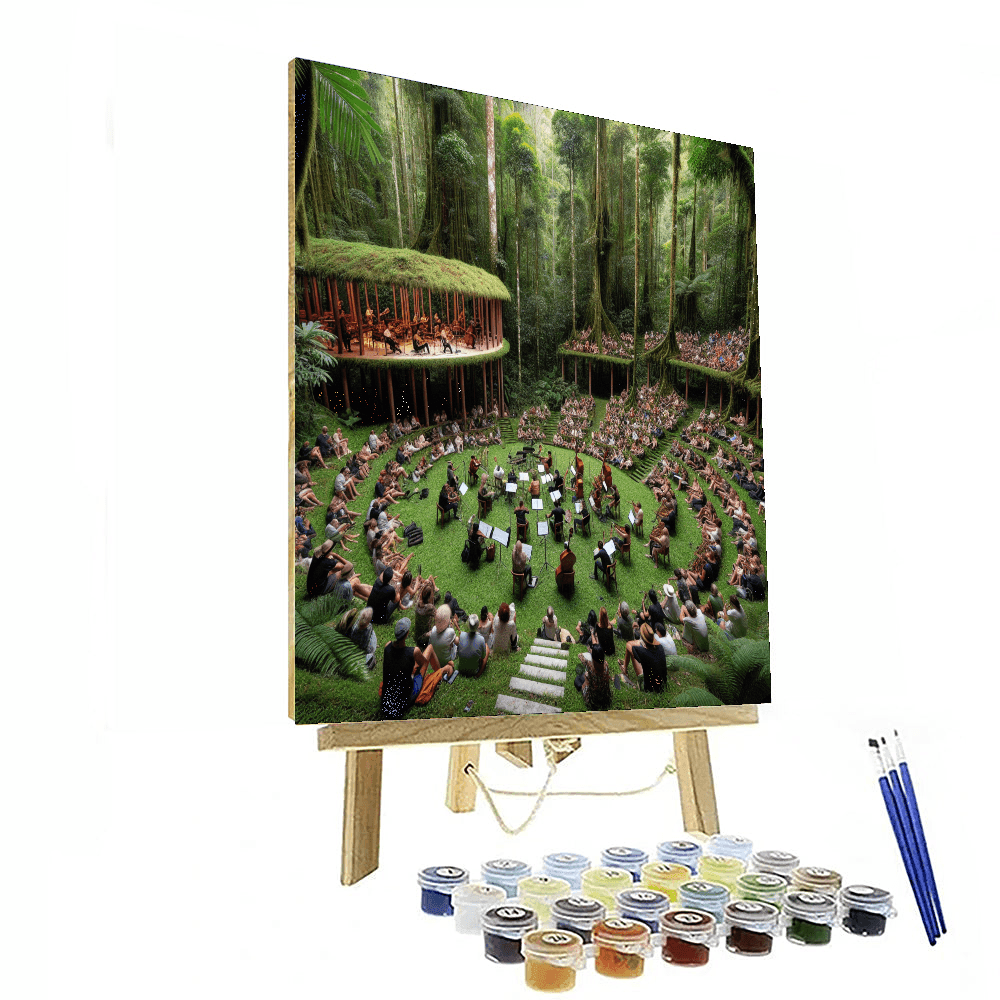 Rainforest World Music Festival - Malaysia Number Painting