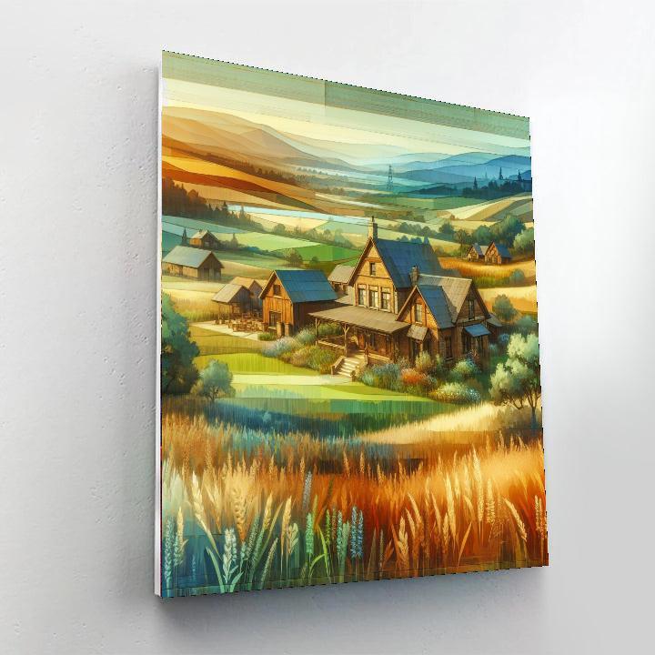 Charming Country Inn Paint By Color