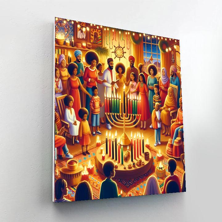 Kwanzaa Painting Number Kit