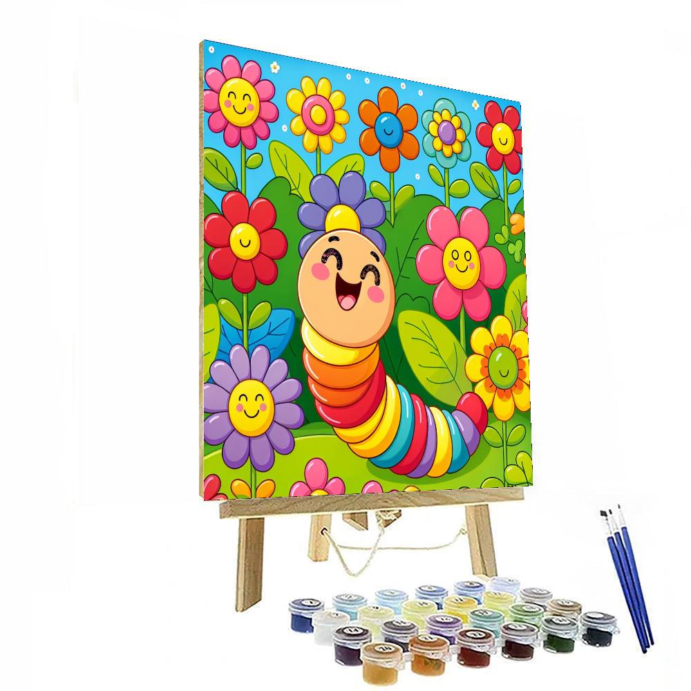 Giggle Worm Paint By Numbers Kits