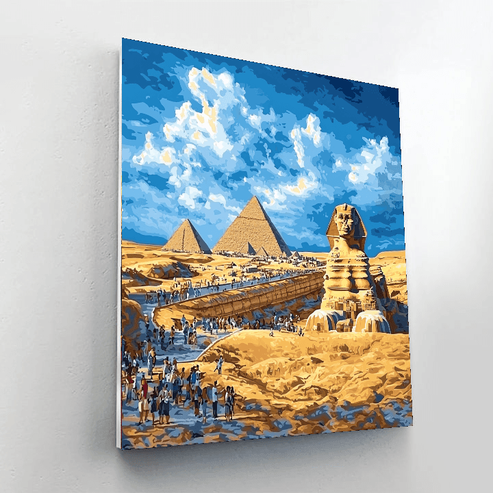 Giza Pyramid Complex Paint By Numbers Kits