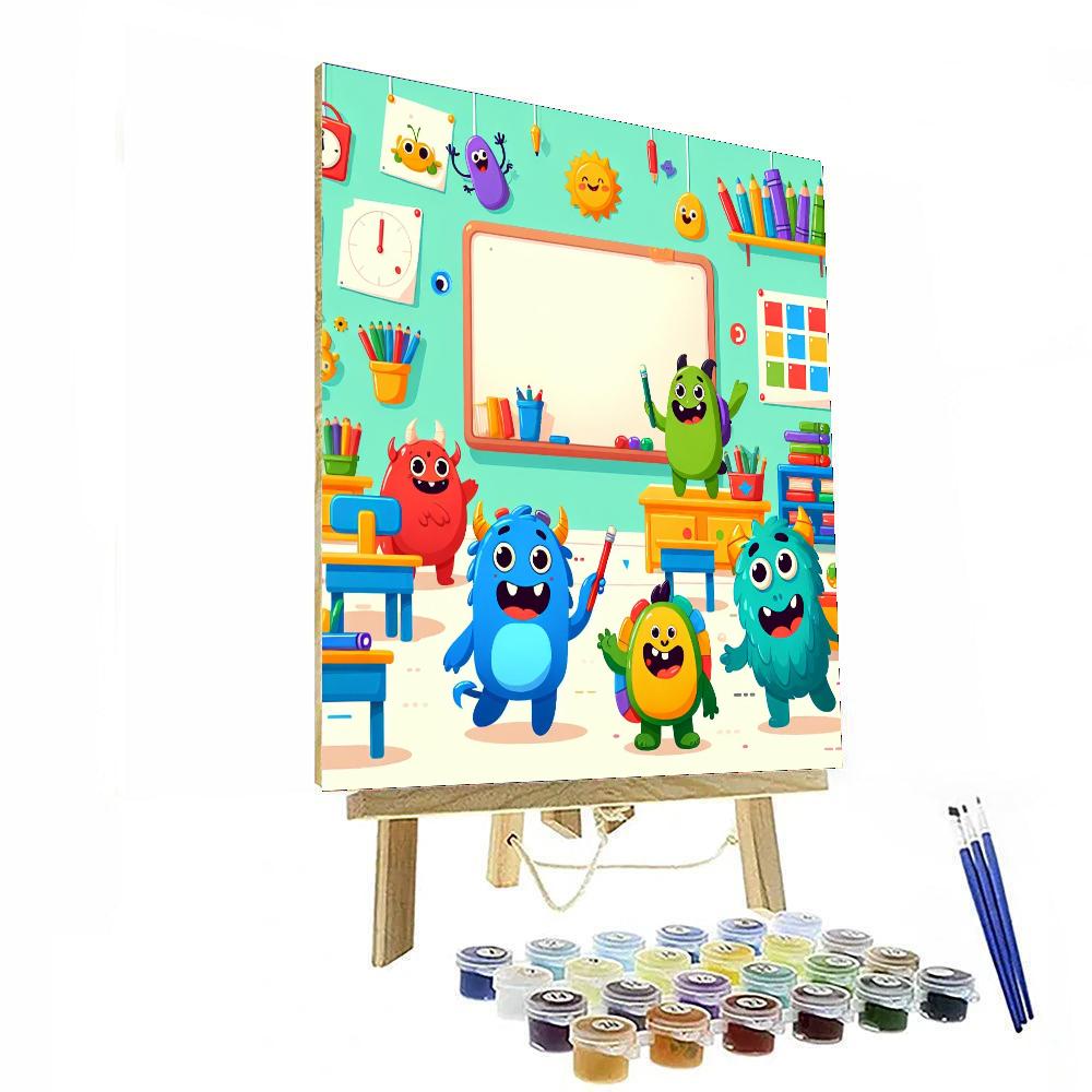 Charming Monster School Numbered Painting Kits