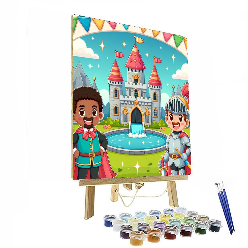 Knight's Castle Numbered Painting Kits