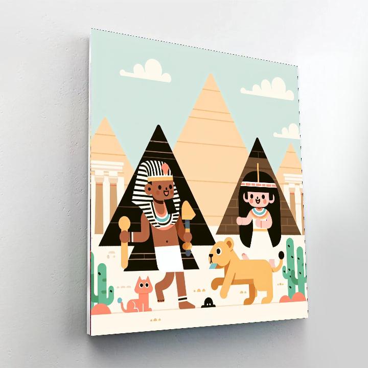 Ancient Egypt Adventures Paint By Color