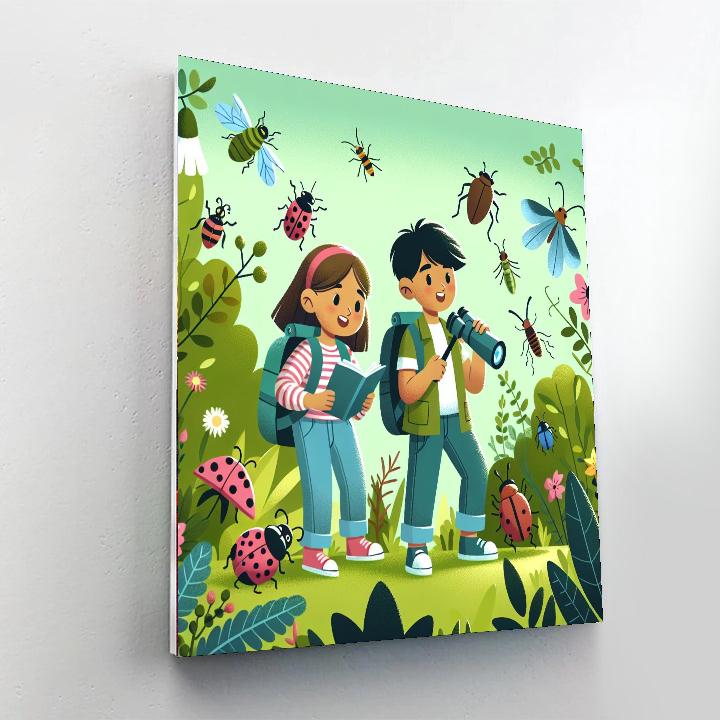 Insect Discovery Expedition DIY Paint By Numbers