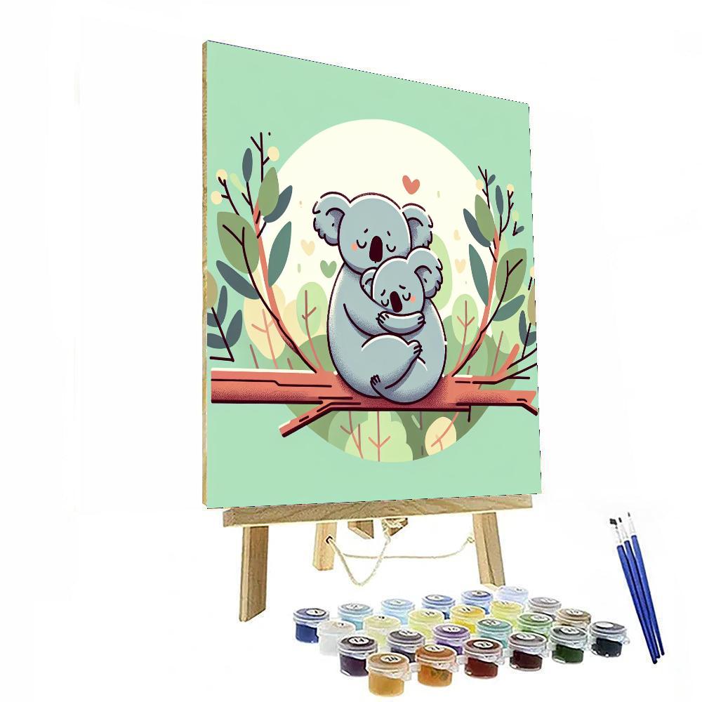 Cuddly Koala Cove Painting By Numbers Kit