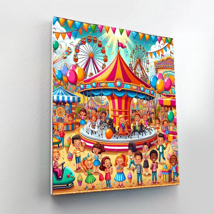 Creative Carnival Fun Paint By Numbers Kits
