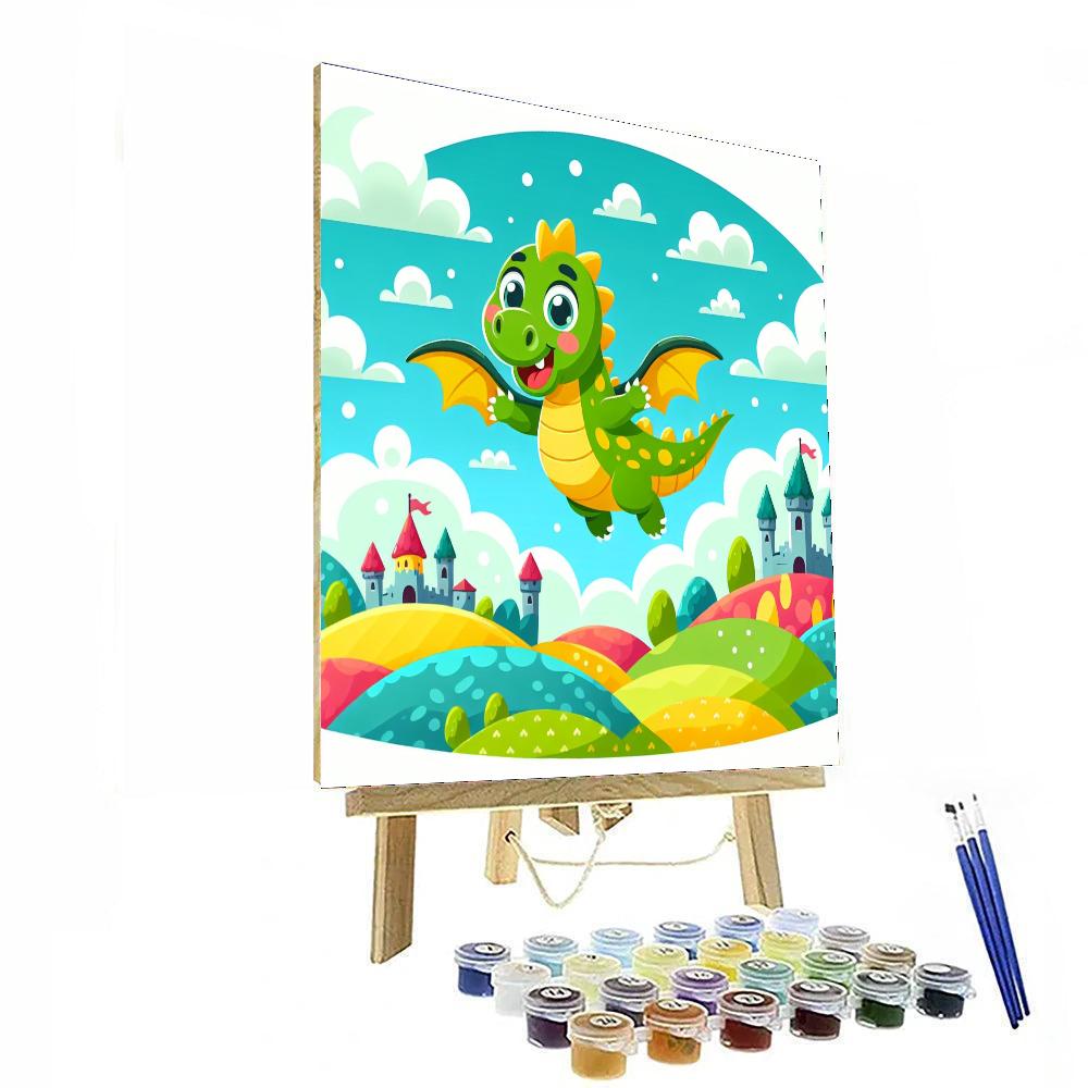 Charming Dragon Quest Paint By Numbers Art