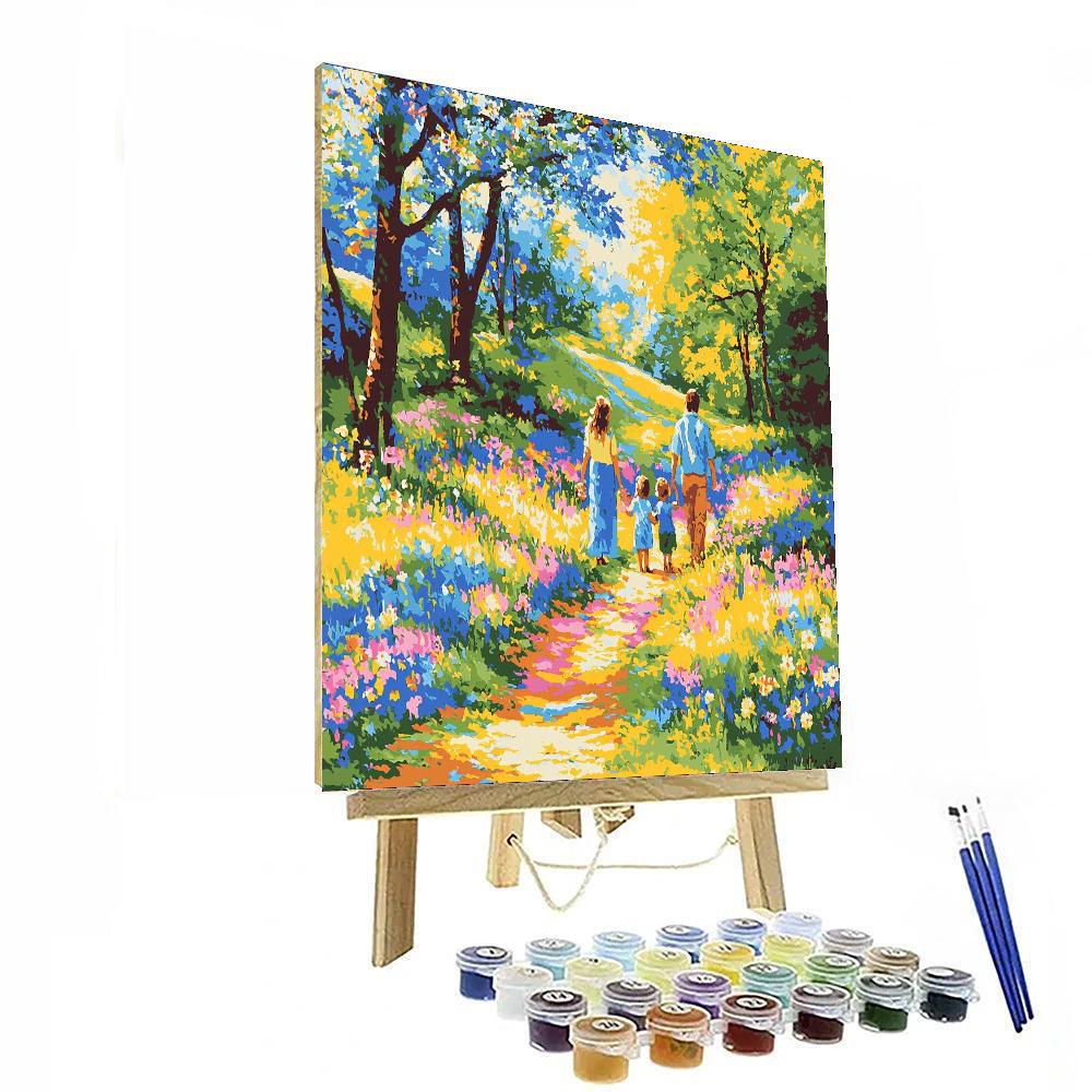 Moments In Bloom Number Painting