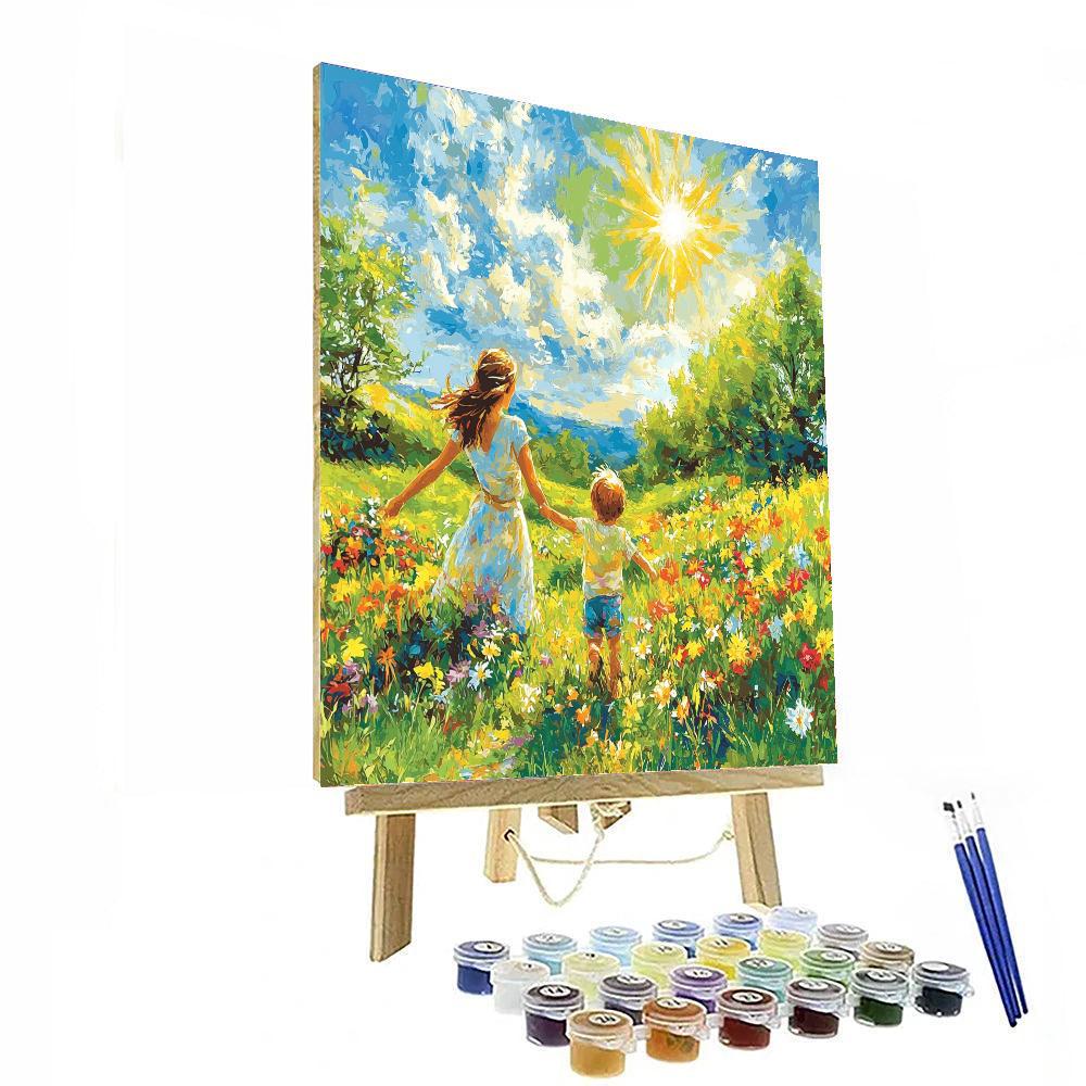 Kissing The Sun Paint By Number