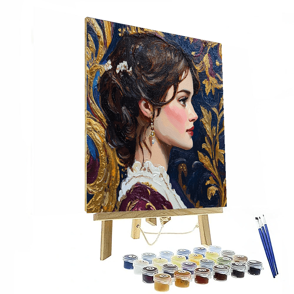 John Singer Sargent Inspired Vintage Portraits  Painting By Numbers Kit
