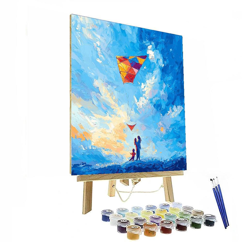 Soaring Together Number Painting