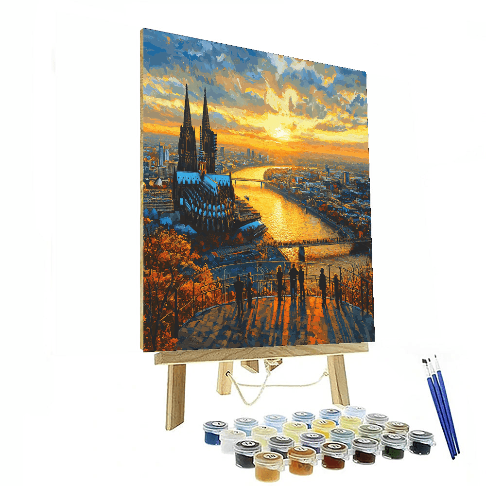 Köln Triangle Paint By Numbers Kits