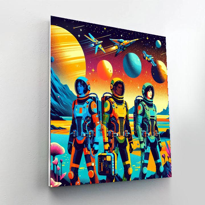 Space Rangers Adventure Paint By Number