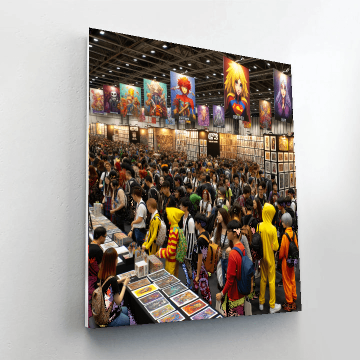 San Diego Comic-con - United States Paint By Color