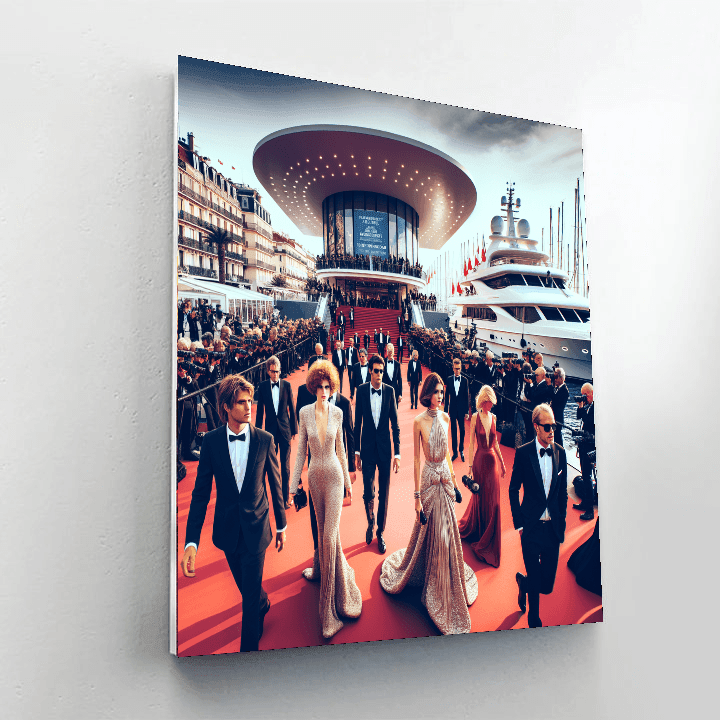 Festival De Cannes - France Paint By Numbers