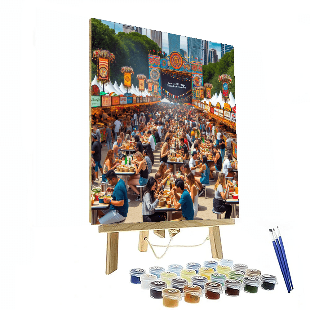 Taste Of Chicago Paint By Number