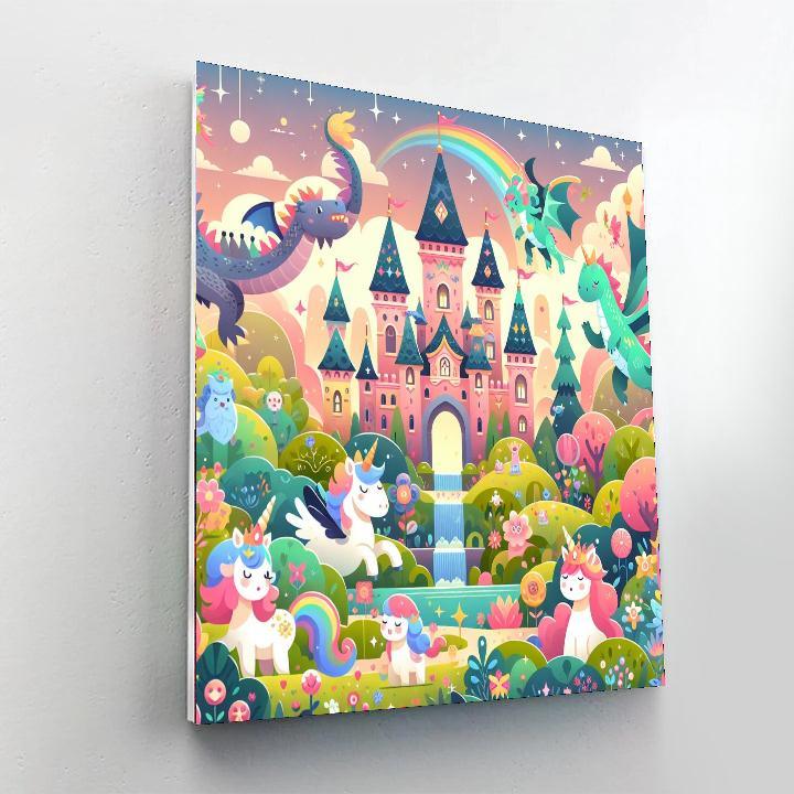Whimsical Fairytale Journey Painting By Numbers Kit