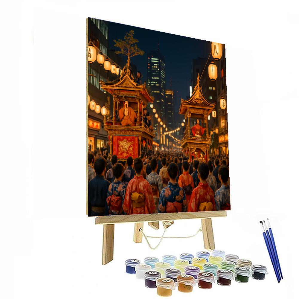 Gion Festival - Tokyo Paint By Number