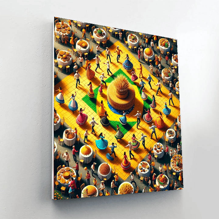 Festa Junina - Brazil Paint By Numbers Art