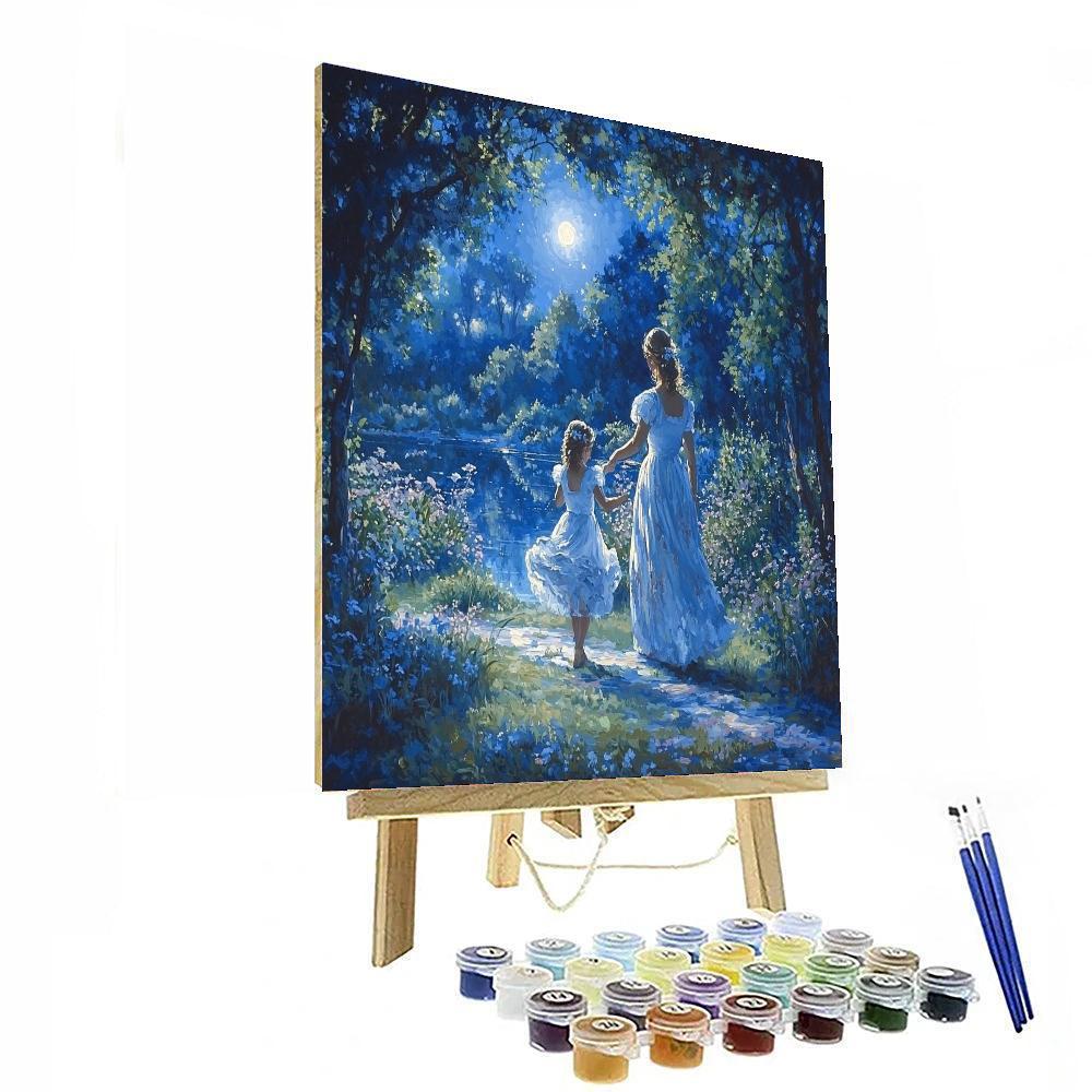 Moonlit Sonata Number Painting