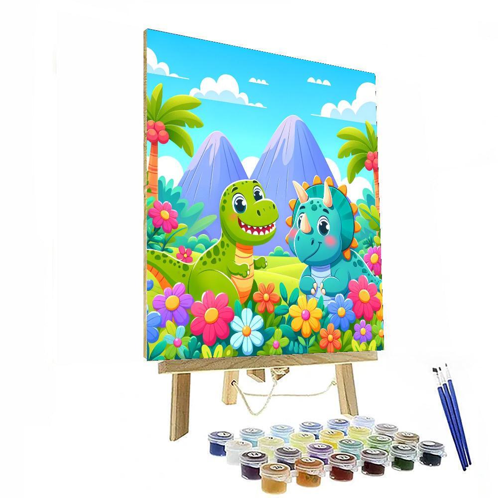 Dino-rific Adventure Paint By Number