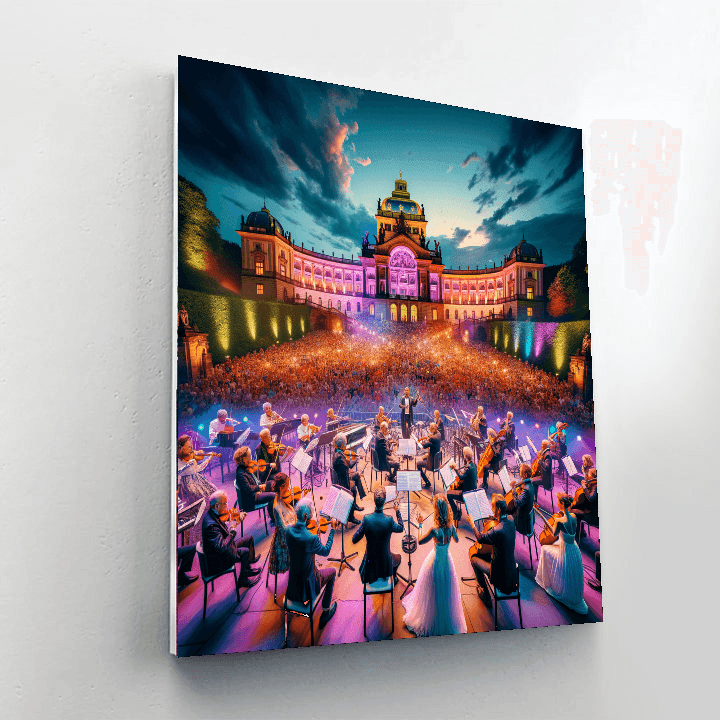 The Summer Music Festival Paint By Number