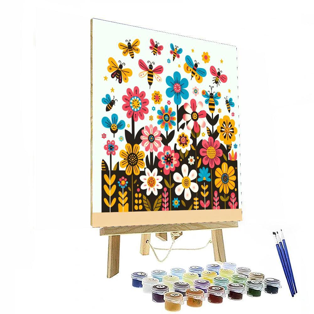 Blossoming Blossoms Paint By Color