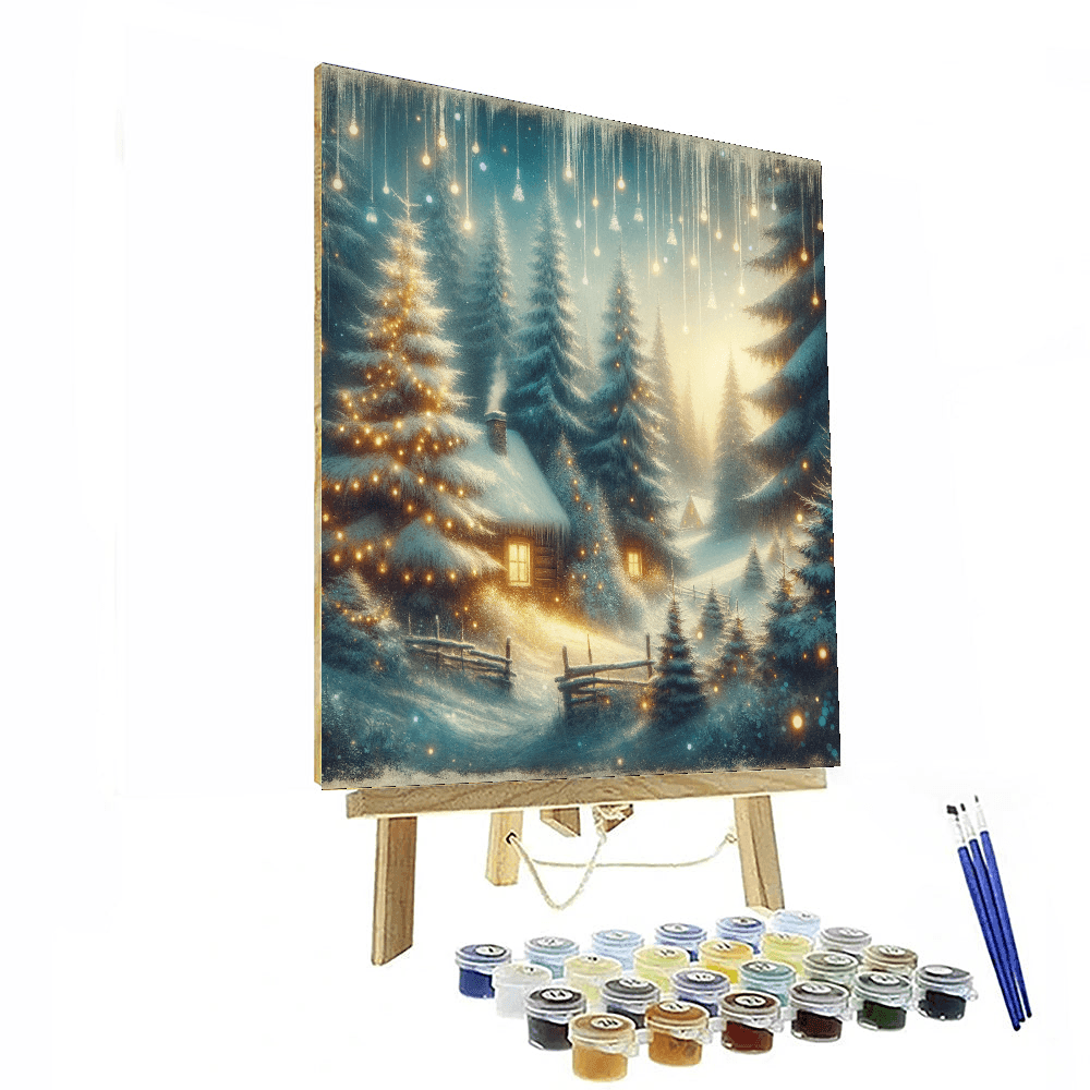 Christmas Wonderland Delight Painting Number Kit