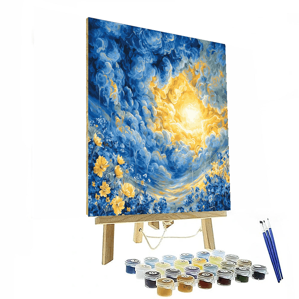 Renoir Inspired Nature's Weather Symphony  Painting By Numbers Kit