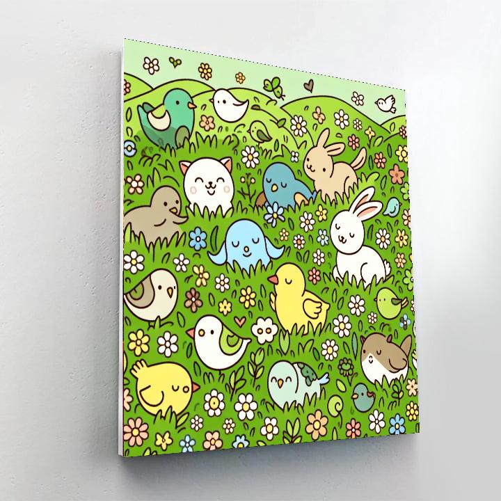Melodic Meadow Harmony Numbered Painting Kits