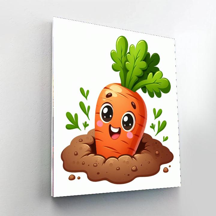 Curious Carrot DIY Paint By Numbers