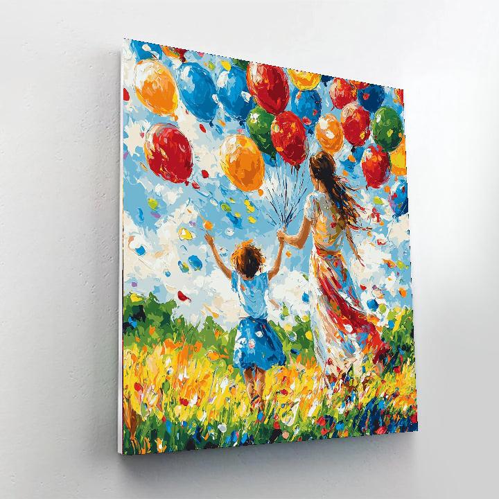Kaleidoscope Of Love Number Painting