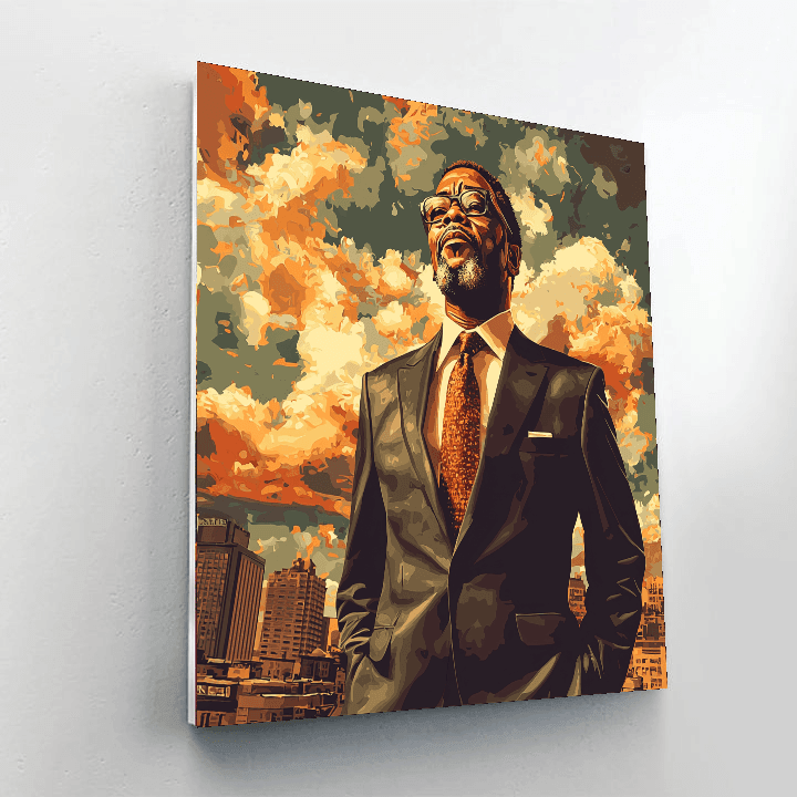 Samuel L. Jackson: The Iconic Force Of The Silver Screen Paint By Color