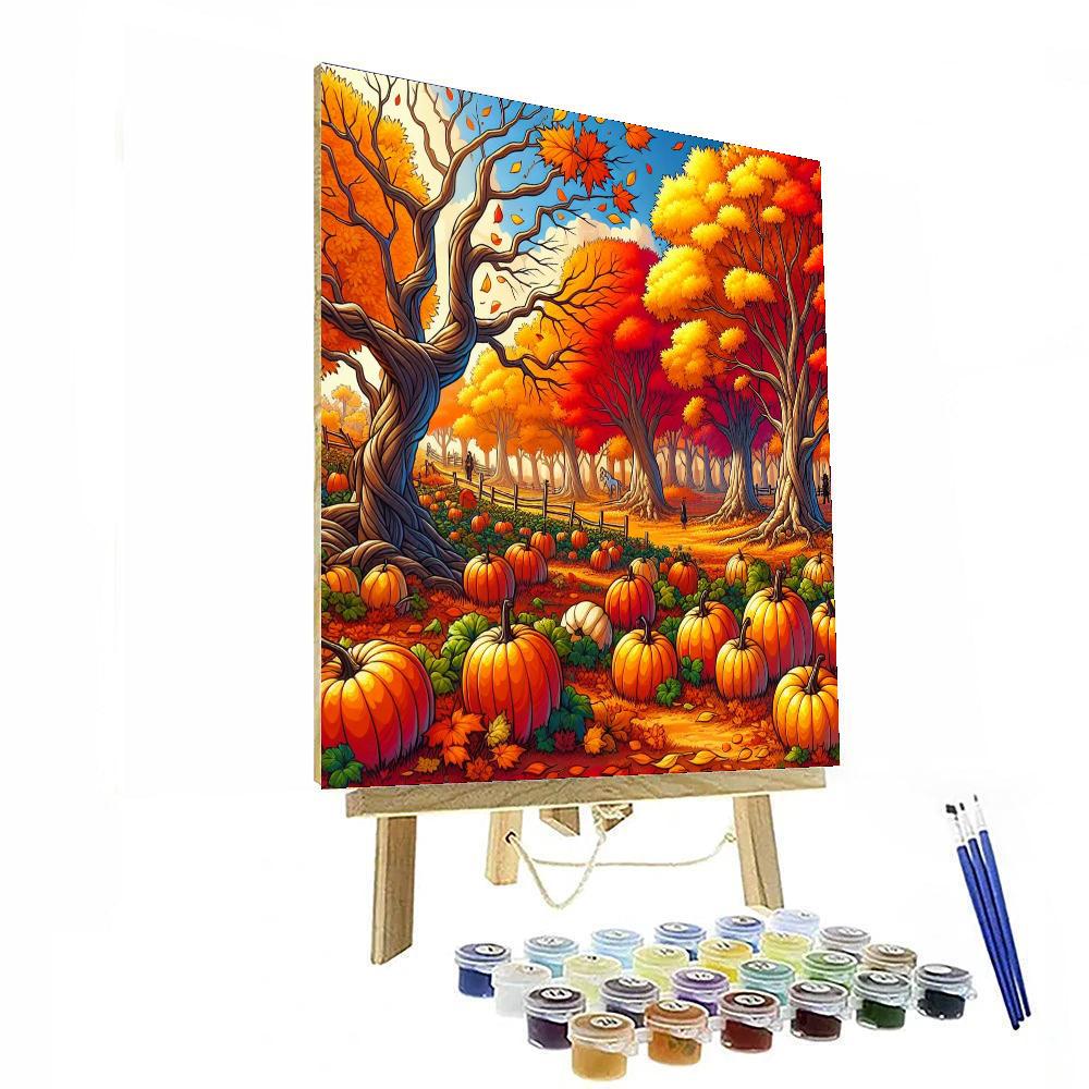 Autumn Wonder Painting Number Kit