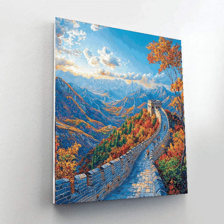 The Great Wall Of China DIY Paint By Numbers