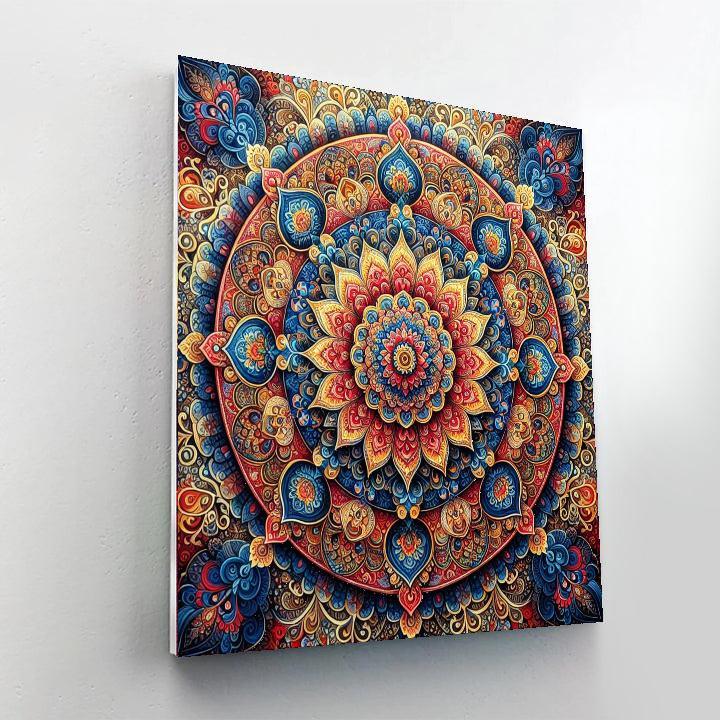 Spiritual Mandala Radiance DIY Paint By Numbers