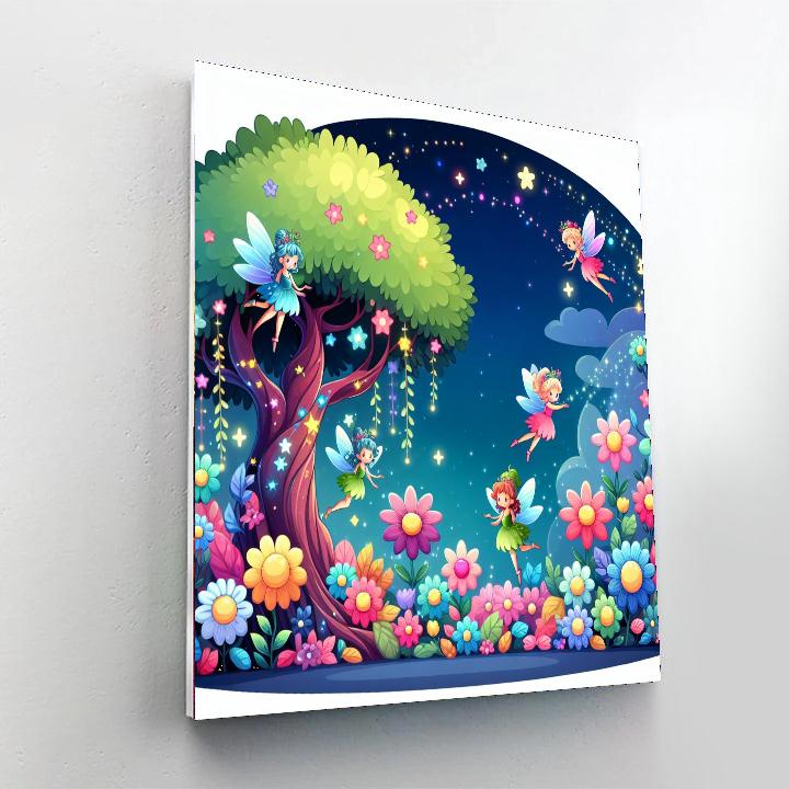 Magical Fairy Tree Numbered Painting Kits