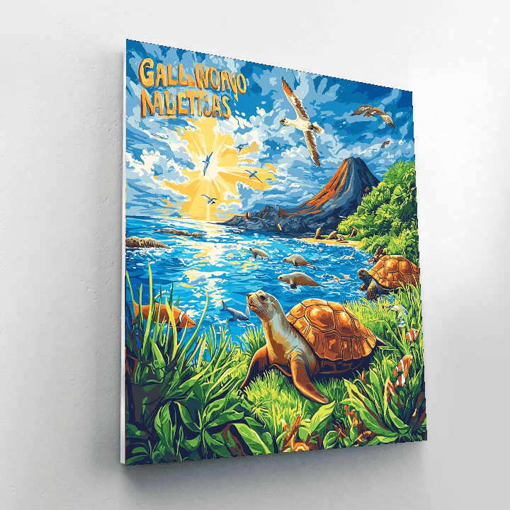 Galapagos Islands - Ecuador Numbered Painting Kits