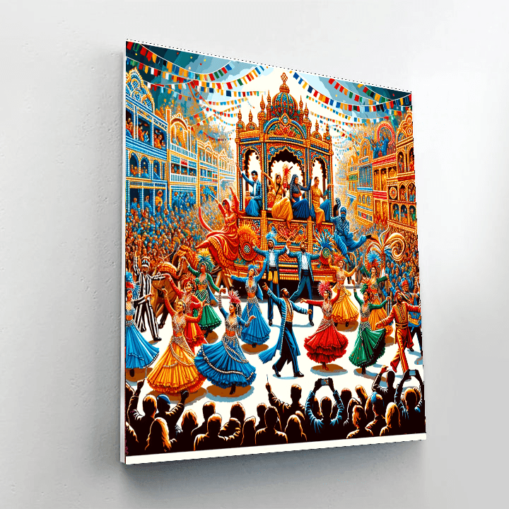 Chingay Parade - Singapore Paint By Number