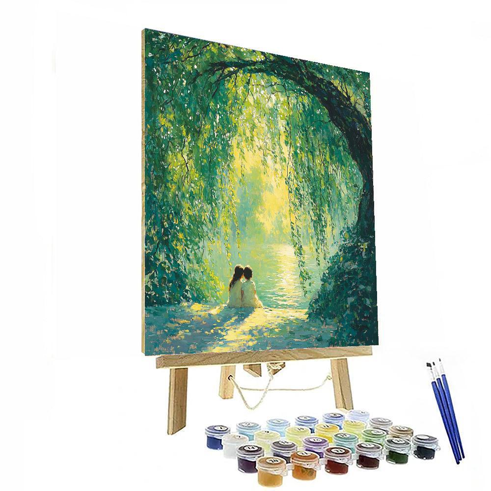 Dreaming Under The Willow Numbered Painting Kits